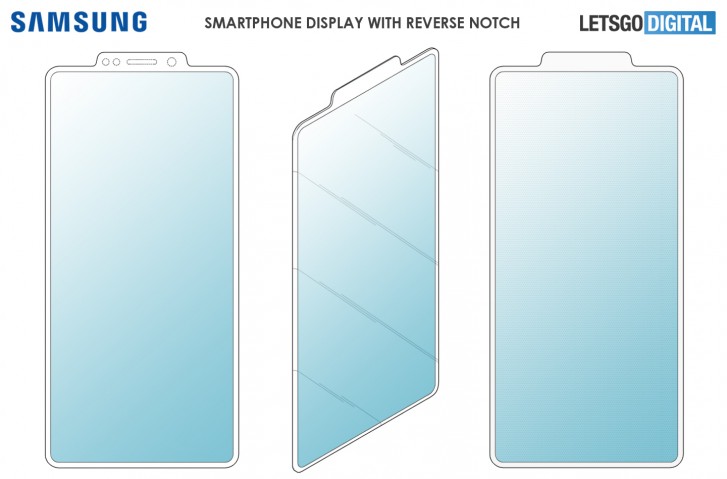 Samsung patents a reverse notch display, but will we ever see it come to life?