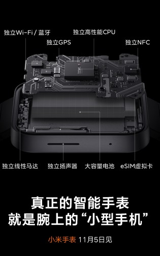 Teasers about the Mi Watch and Mi TV 5