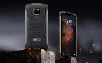 The rugged Doogee S68 Pro has two panes of GG4 over its screen, three cameras on its back