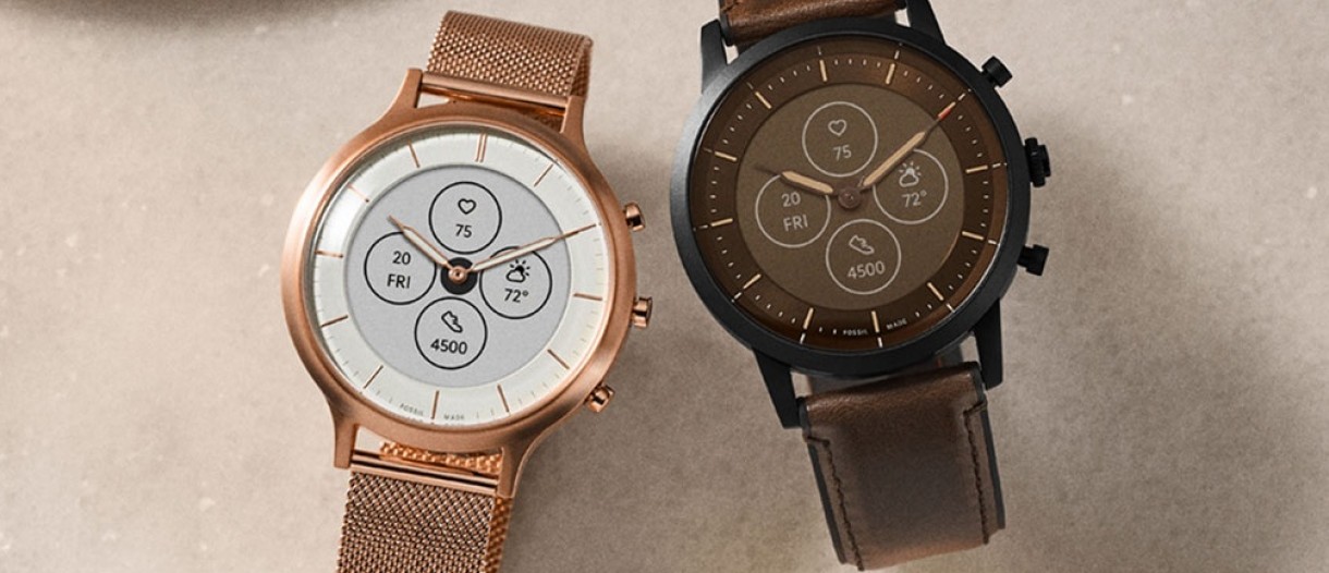 Fossil's Hybrid HR smartwatch comes with dials and an e-ink news