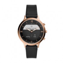 Charter Black, Collider Black 및 Rose Gold의 화석 Hybird HR