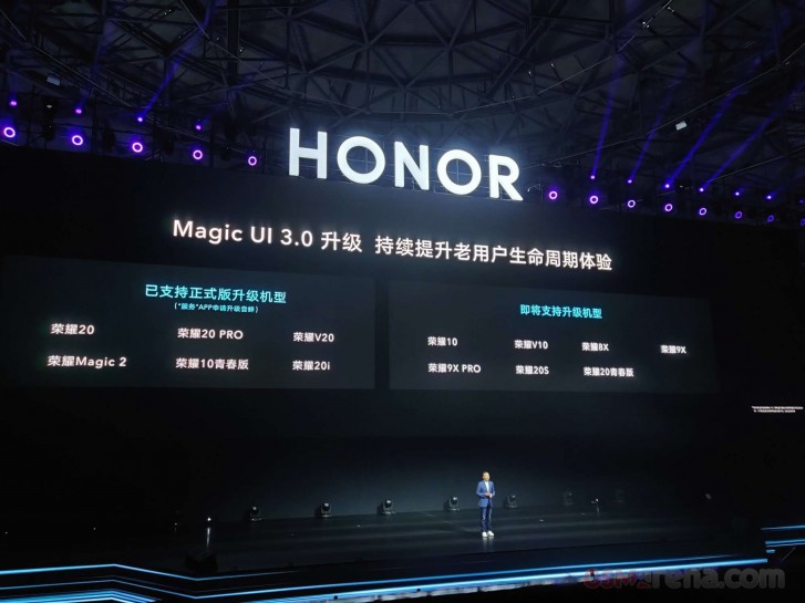 Honor confirms list of phones to get Magic UI 3.0