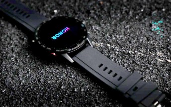 Honor Magic Watch 2 promo images show sleek design and thin bezel