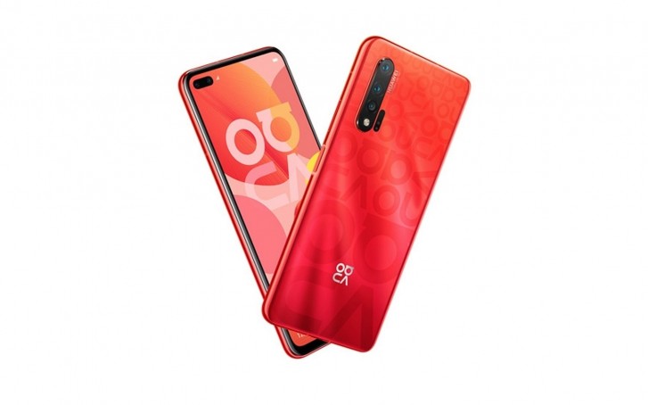 Another Huawei nova 6 5G render leaks, this time in Red