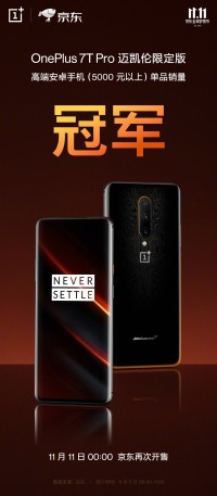 OnePlus 7T Pro McLaren Edition sold out