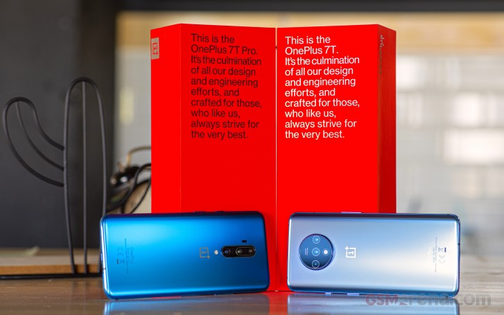 OnePlus 7T Pro and OnePlus 7T