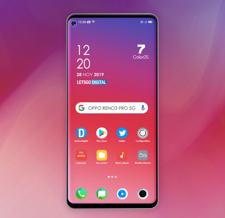 Oppo reno 5 5g gsmarena