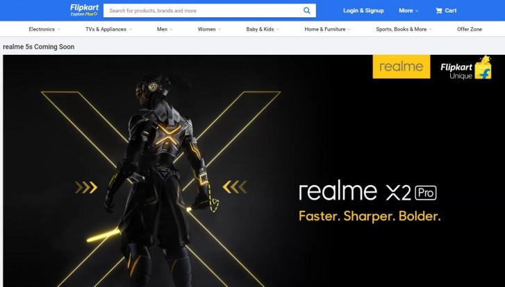 Flipakrt confirms Realme 5s is coming soon