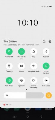 First screenshots of ColorOS 7 for Realme phones