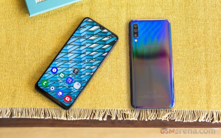 Samsung Galaxy A50 firmware update causing fingerprint registration bug