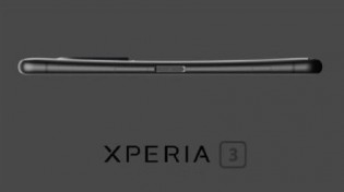Alleged Sony Xperia 3 right side
