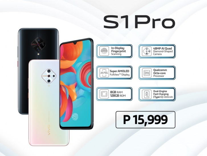 New vivo S1 Pro unveiled with 48MP quad cam on the back, sAMOLED display on the front