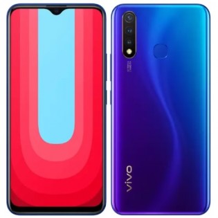 vivo U10 in Blaze Blue color