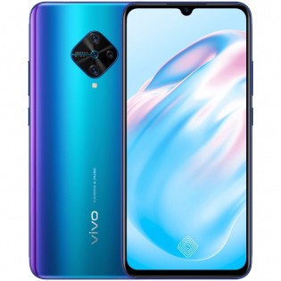 vivo V17 in Blue Fog color