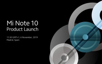 Watch the Xiaomi Mi Note 10 announcement live