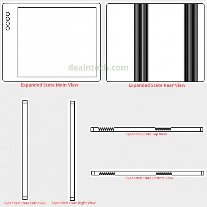 Xiaomis latest patent shows a foldable phone with quad-cameras