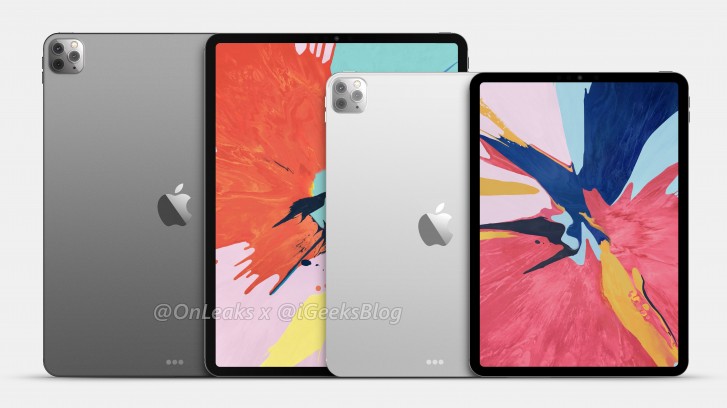 First renders of Apple's 2020 iPad Pros show triple cameras