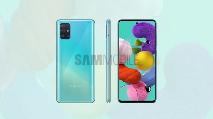 تعرض مطبعة Samsung Galaxy A51 تسربًا قبل الكشف عن 12 ديسمبر