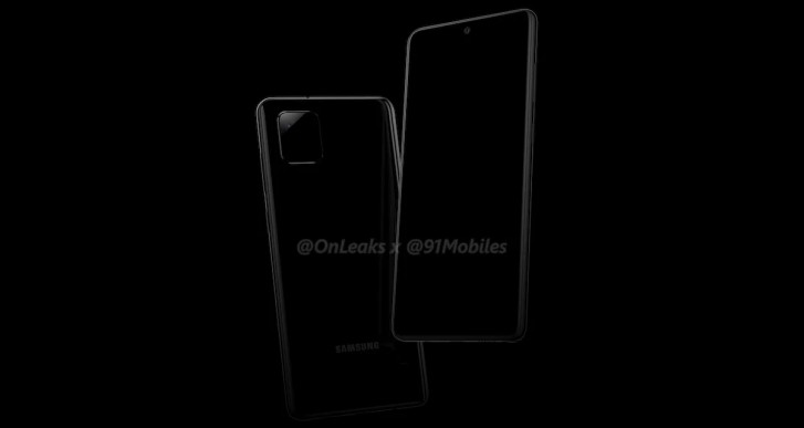 First Samsung Galaxy Note10 lite (A81) renders show a different camera hump