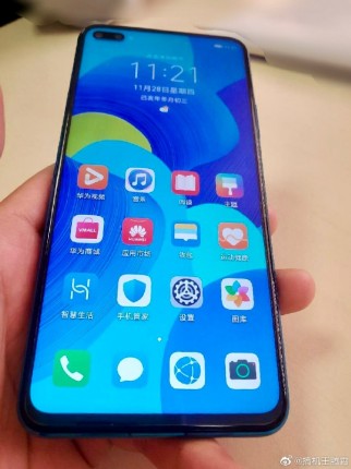 Huawei nova 6 front and back