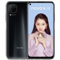 Huawei nova 6 SE in Magic Night Black color