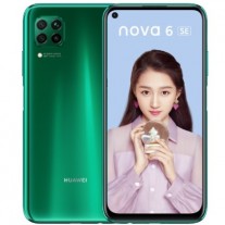 Huawei nova 6 SE in Forest Green color