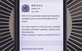Apple releases iOS 12.4.4 for the iPhone 6 and 5s