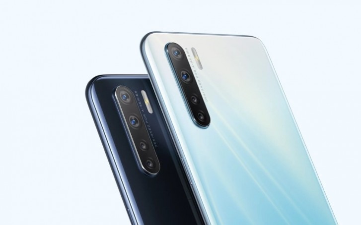 Oppo A91 looks a lot like the Oppo F15 in the video