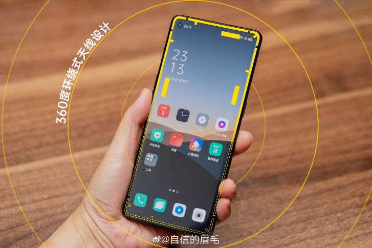 The Oppo Reno3 phones will have 360° antennas for a more stable connection