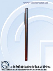 Oppo Reno3 5G, note the different color scheme (photos by TENAA)