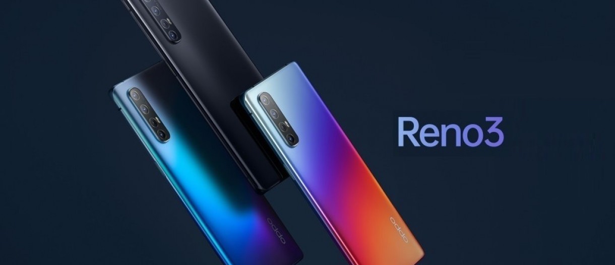 Oppo Reno 3. Oppo Enco Air 3.