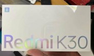 Live images of Redmi K30 retail box leak, hybrid SIM slot spotted
