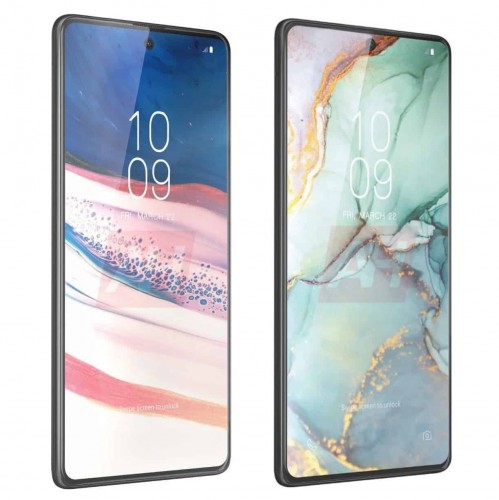 Galaxy Note10 Lite on the left and Galaxy S10 Lite on the right