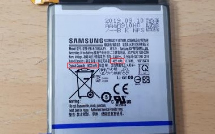 Samsung Galaxy S11+ to boast a 5,000 mAh battery 