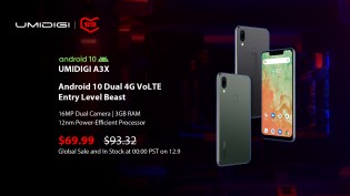 The A3X starts at $70