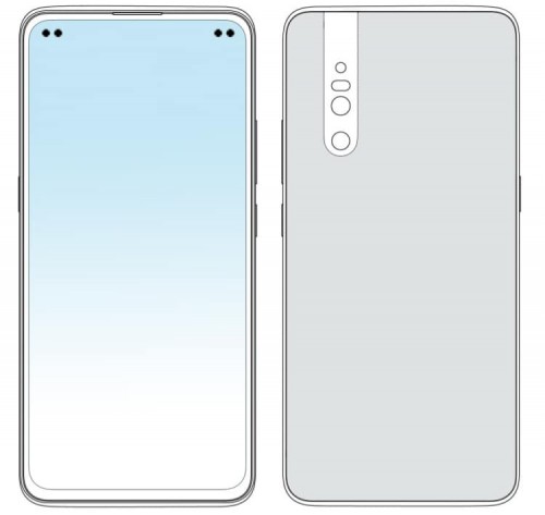 Vivo patents several quad punch-hole smartphone designs