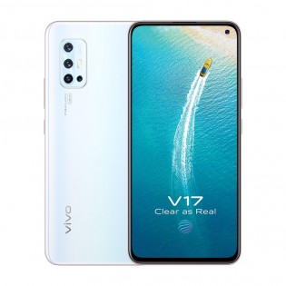 vivo V17 in Glacier Ice White