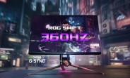 Asus announces a slew of new products, world's first 360Hz monitor in tow