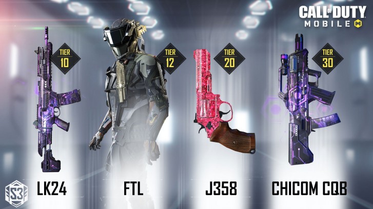 Season 7 Skins Cod Mobile