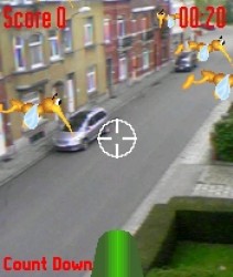 Mozzies was an AR game for the Siemens SX1 <a href="https://realitevirtuelleetaugmente.wordpress.com/2015/05/23/un-peu-dhistoire/" target="_blank" rel="noopener noreferrer">image credit</a>