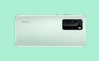 Huawei P40 Pro render shows off new mint green color