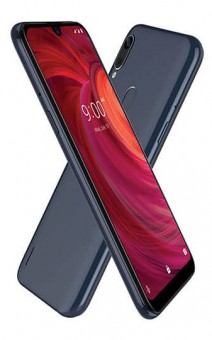 Lava Z71 in Steel Blue and Red