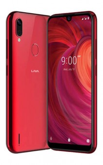 Lava Z71 in Steel Blue and Red