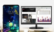 LG included Desktop mode with its Android 10 update