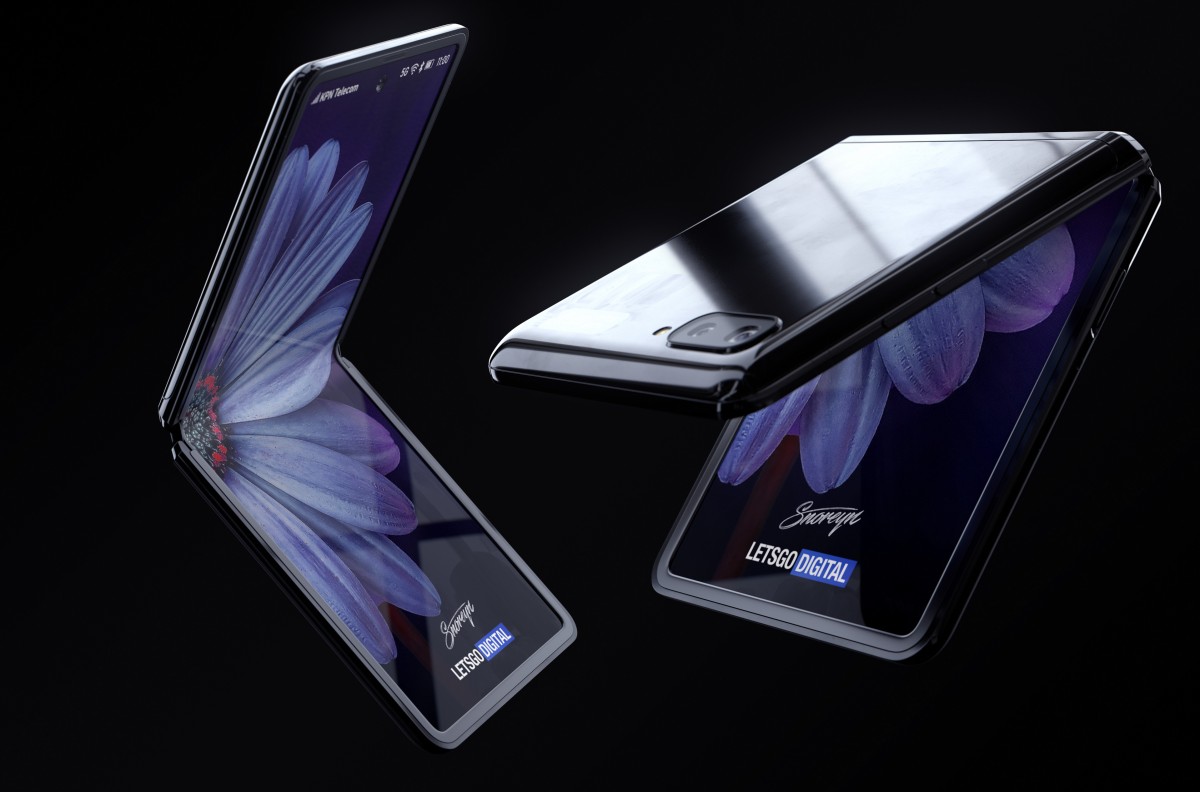 Mockup Renders Of The Samsung Galaxy Z Flip Look Awesome Gsmarena Com News