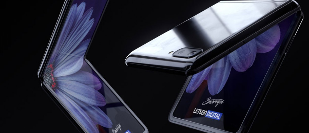 Mockup Renders Of The Samsung Galaxy Z Flip Look Awesome Gsmarena Com News