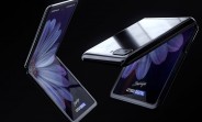 Mockup renders of the Samsung Galaxy Z Flip look awesome