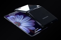 Mockup renders of Galaxy Z Flip