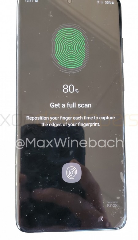 More leaks of Samsung Galaxy S20+: 120Hz display, in-display scanner, 4,500 mAh battery, and no headphone jack 