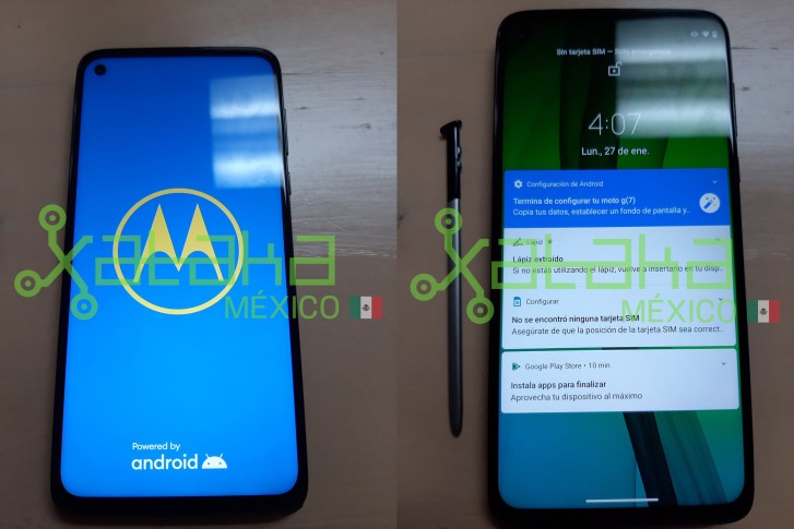 Moto G Stylus live photos leak -  news